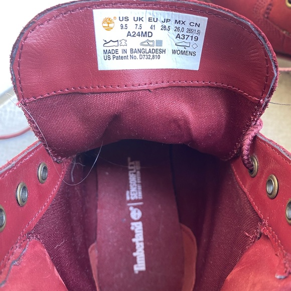 Timberland Sensorflex Red 9.5 - Picture 3 of 4